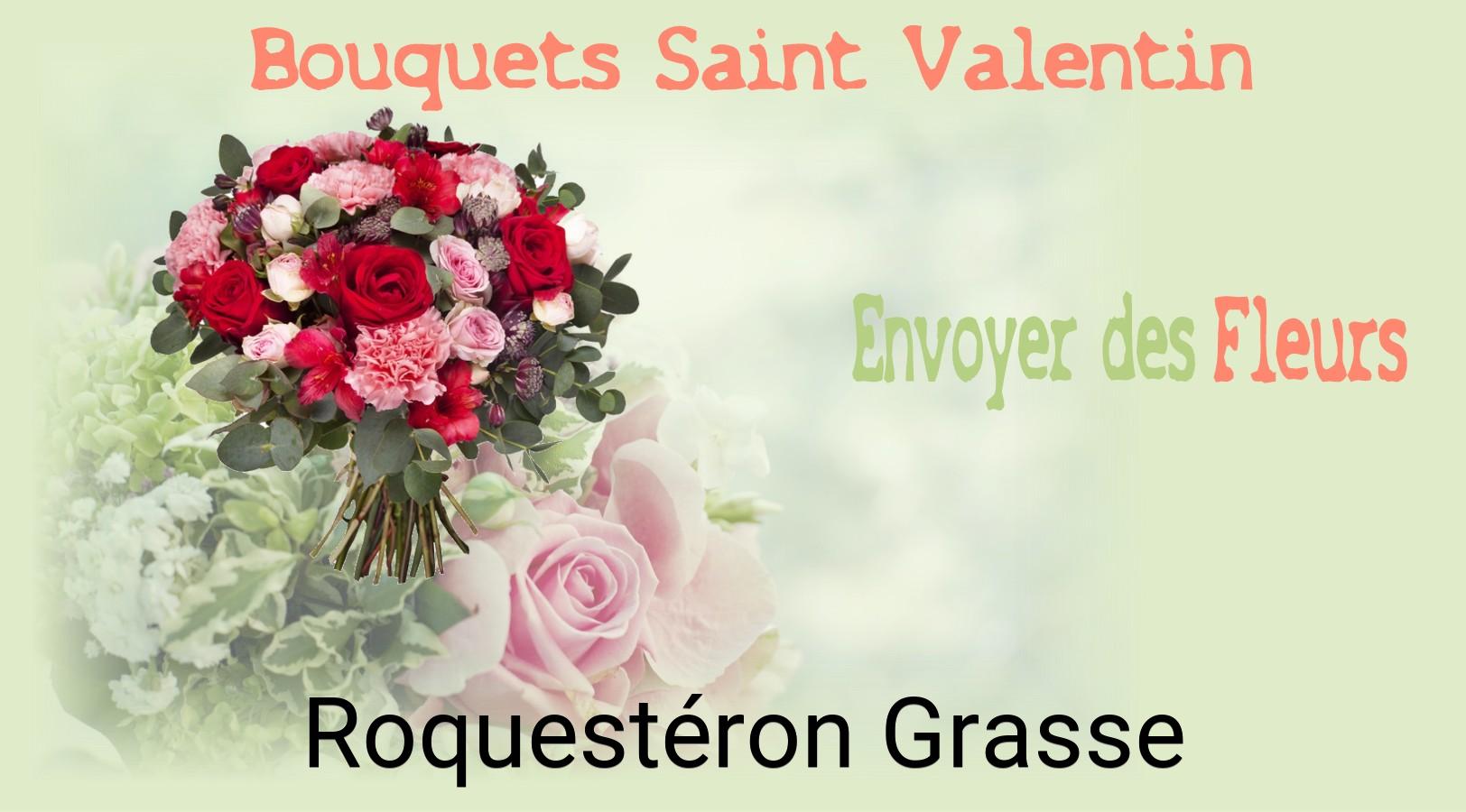 Roses de Saint-Valentin livrées à Roquestéron-Grasse